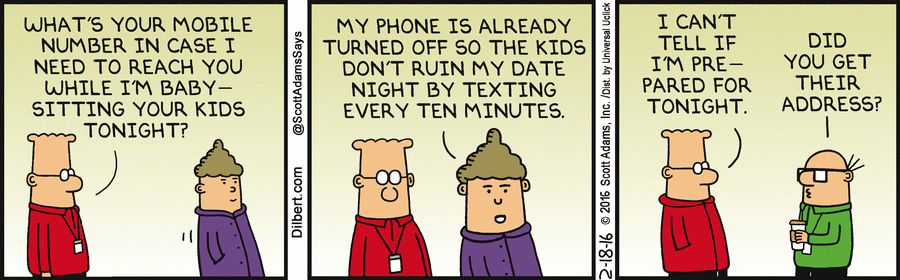 Dilbert Cartoon